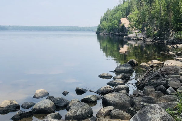 Injured Hiker in Manitoba, Canada