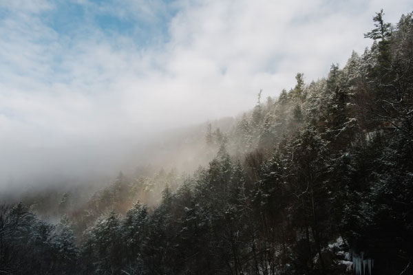 Lost Hiker in New York State, USA